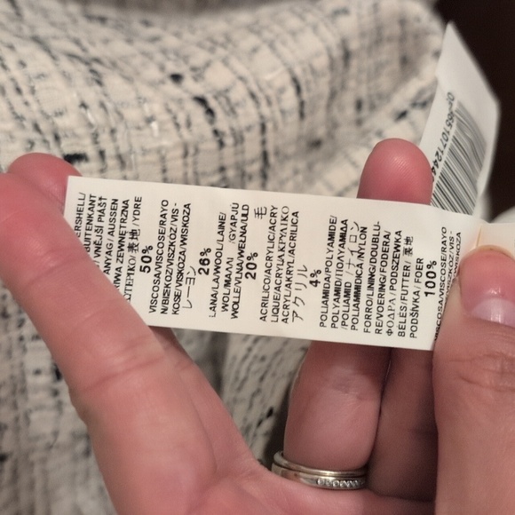 New With Tags Tweed Skirt + Jacket Set from Zara Woman - Picture 6 of 10